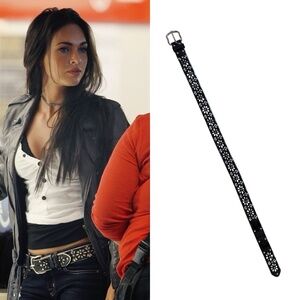 Floral Cut Out Stud Belt Seen Megan Fox In Transformers Revenge Of The Fallen